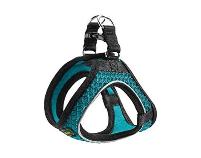 Каишка за Куче Hunter Hilo-Comfort цвят тюркоаз Размер М/L (58-63 cm)