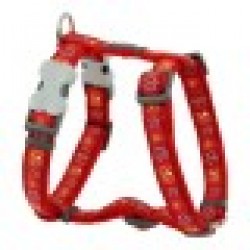 Каишка за Куче Red Dingo Style Червен 46-76 cm - Red dingo