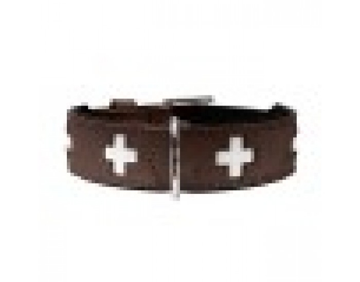 Кучешки Нашийник Hunter Swiss Negro, Кожа