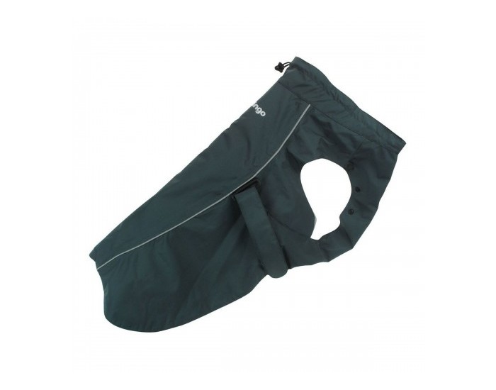 Кучешки Дъждобран Red Dingo Perfect Fit Черен 35 cm black