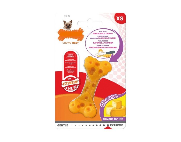 Dog teether Nylabone Dura Chew, Сирене, Размер XS