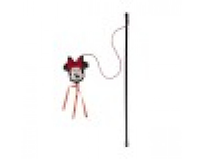 котешка играчка Minnie Mouse Черен Червен