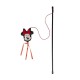 котешка играчка Minnie Mouse Черен Червен