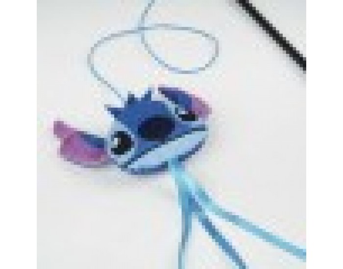 котешка играчка Stitch Син