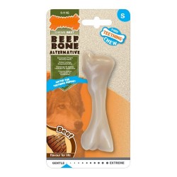 Кучешка гризалка Nylabone Beef Bone, Размер S, Термопластичен - Nylabone