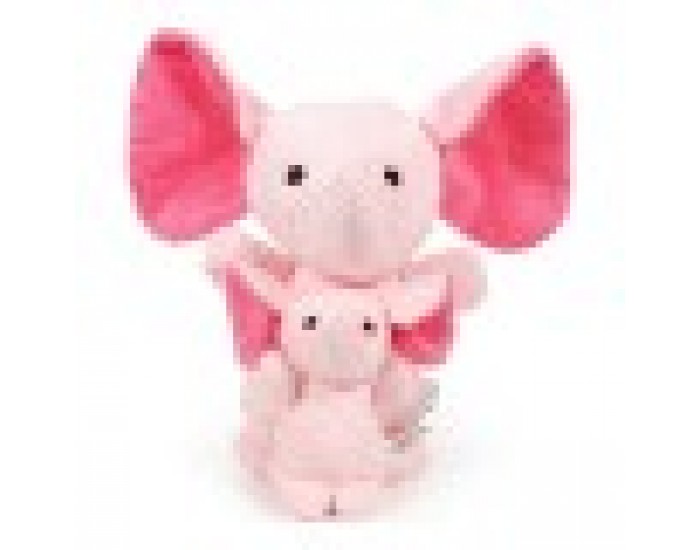 Кучешка играчка Gloria Hoa, Розов, Слон