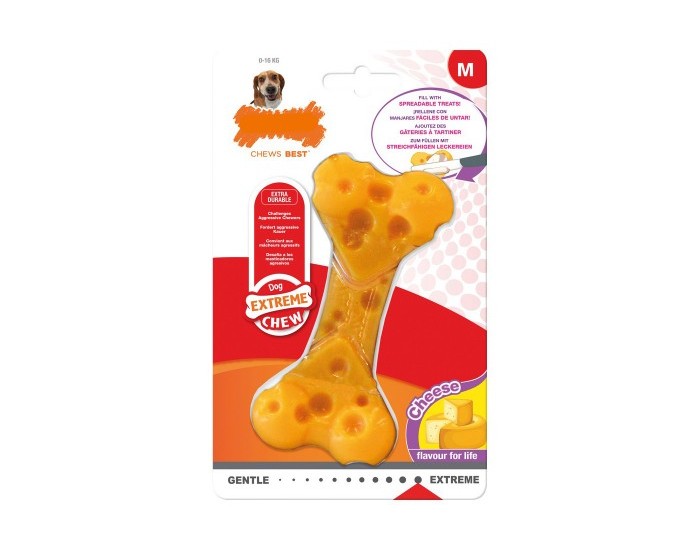 Dog teether Nylabone Dura Chew, Сирене, Размер М