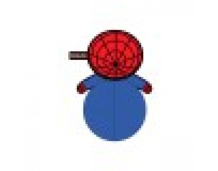 Играчка за Кучета Spiderman Червен