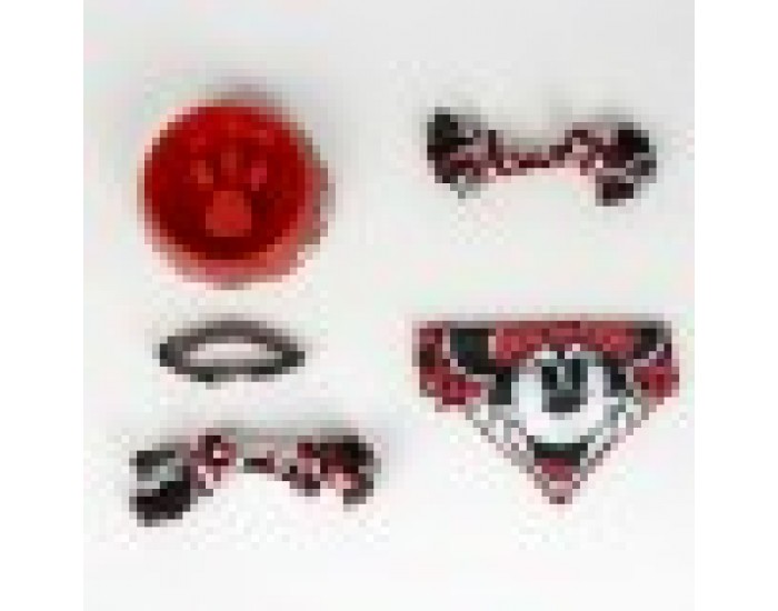 Welcome Gift Set for Dogs Minnie Mouse Червен 5 Части