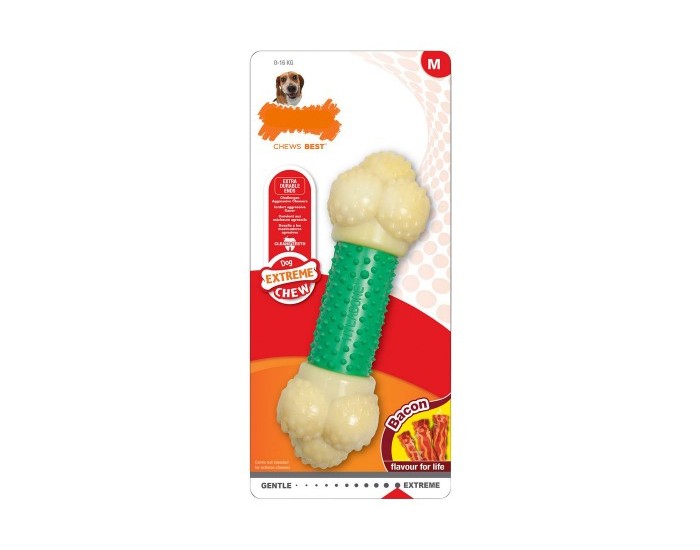 Dog teether Nylabone Extreme, Гума, Размер S, Найлон