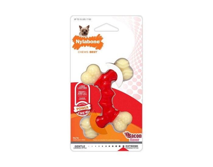 Dog teether Nylabone Extreme Chew, Двоен, Размер М