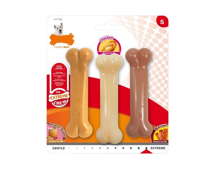 Dog teether Nylabone Extreme, Размер S, 3 броя