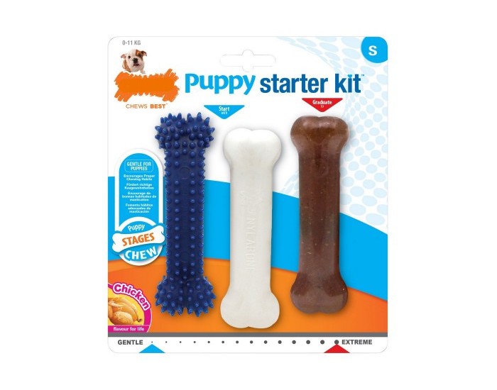 Dog teether Nylabone Extreme Chew Starter Kit, Найлон, 3 броя