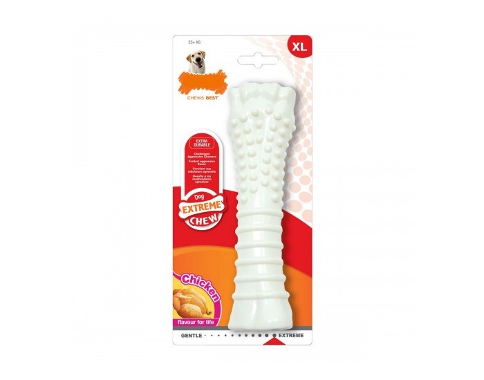 Гризалка за кучета Nylabone Dura Chew текстурирана Пиле Найлон