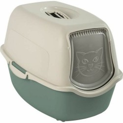 Пясъчник за Котки Rotho My Pet BAILEY Бял/Зелен - Accesorii