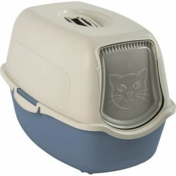 Пясъчник за Котки Rotho My Pet BAILEY Бял/Син - Accesorii