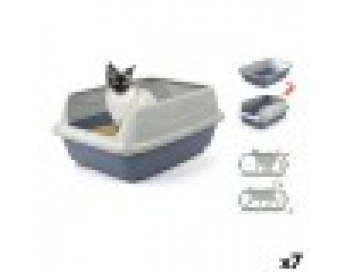 Пясъчник за Котки Georplast Sonic Пластмаса 44,5 x 34 x 18,5 cm (7 броя)