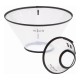 Елизаветинска яка за куче KVP Saf-T-Clear, Прозрачен, 22-43 cm