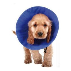 Елизаветинска яка за куче KVP EZ Soft Син (14-31 cm) - Kvp