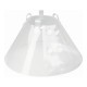 Елизаветинска яка за куче KVP Quick Fit, Прозрачен, 56-66 cm