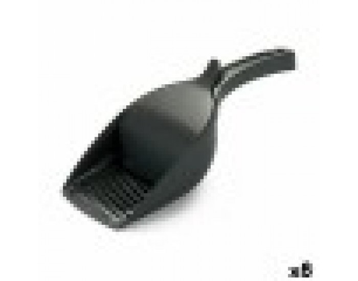 Лопата насипвач Stefanplast Антрацит Пластмаса 12 X 7 X 27, 5 cm (8 броя)