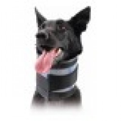 Cervical Collar for Dogs KVP, Черен, 6-28 cm - Accesorii