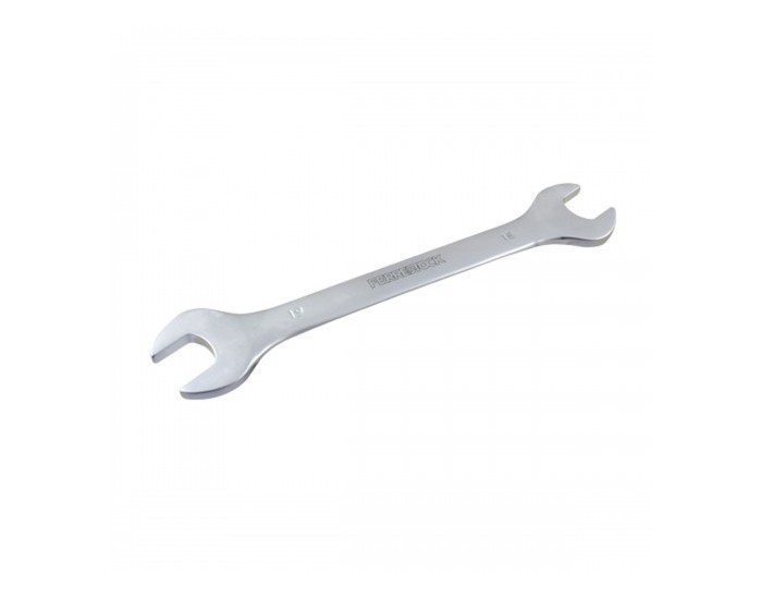 Фиксиран гаечен ключ с две устия Ferrestock 18 x 19 mm