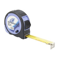 Рулетка Ferrestock 10 m x 25 mm - Decorațiuni