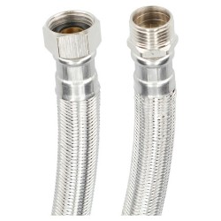 Маркуч Fontastock Неръждаема стомана AISI 304 EPDM Мъжки 1/2" - Женски 1/2" 30 cm - Do it yourself - feronerie, unelte și materiale