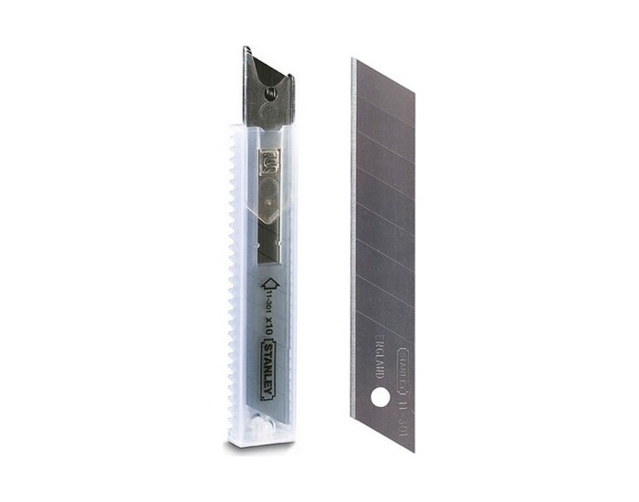Режещо Острие Stanley 18 mm (10 uds)