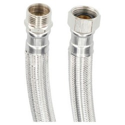 Маркуч M1/2" X H1/2" 40 cm Неръждаема стомана AISI 304 EPDM - Do it yourself - feronerie, unelte și materiale