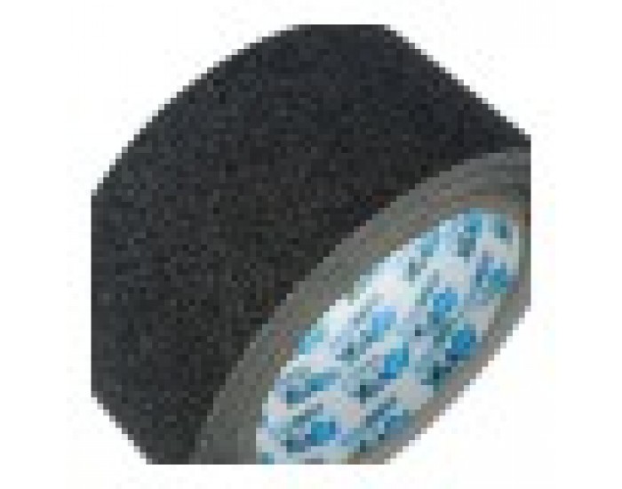 Скоч Ferrestock 5 m x 50 mm Черен Не се плъзга