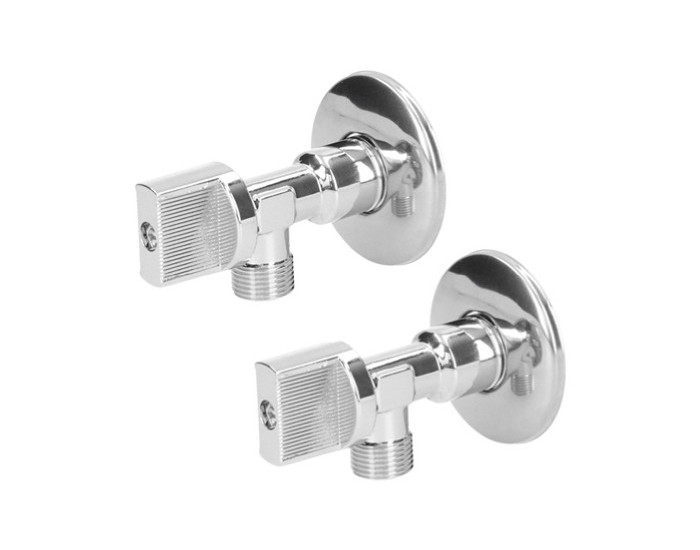 Регулационен Ключ 1/2" x 3/8" 2 Части ABS Месинг 1/2" x 3/8"