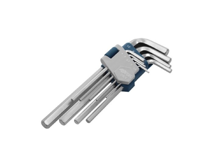 Комплект Гаечни Ключове Ferrestock 1,5 - 2 - 2,5 - 3 - 4 - 5 - 6 - 8 - 10 mm 9 pcs