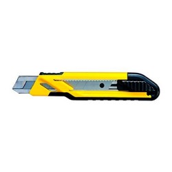 Макетен нож Stanley Жълт 18 mm - Do it yourself - feronerie, unelte și materiale