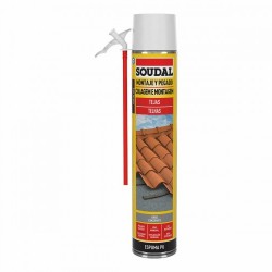 Пяна Soudal Полиуретан Покрив Сив 750 ml - Decorațiuni