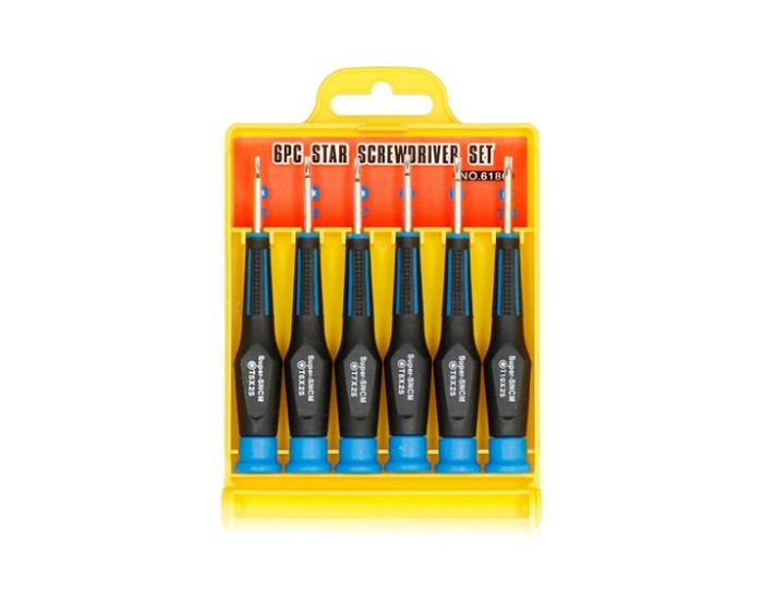 Комплект Отвертки Ferrestock Torx На точност (6 pcs)