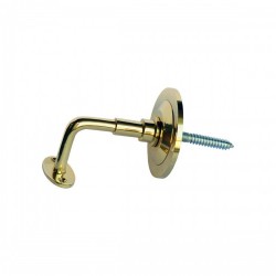 Handrail Bracket EDM Златен Полиран месинг Щип - Decorațiuni
