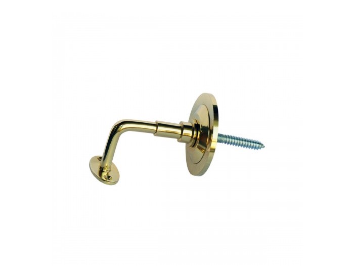 Handrail Bracket EDM Златен Полиран месинг Щип