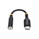 VGA кабел Startech USBCAUDIO2 Черен