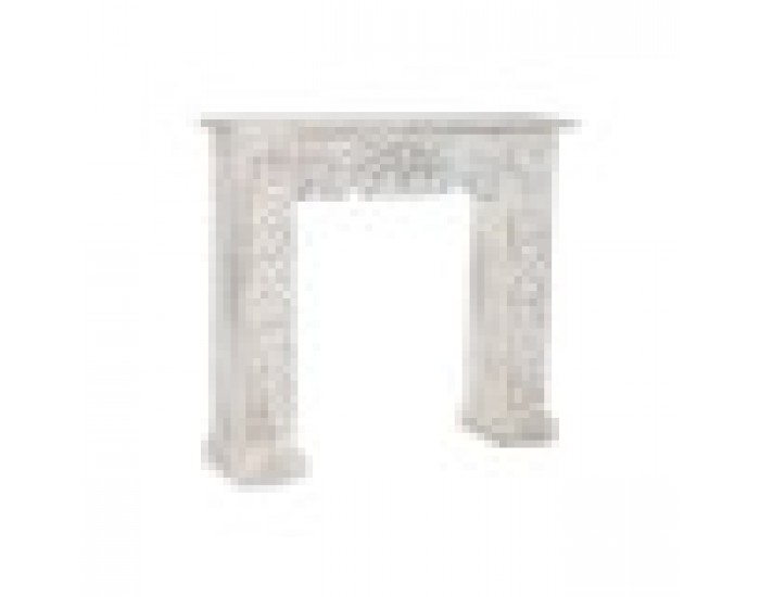 Предна част на камината Home ESPRIT Ела Дървен MDF 113 X 26 X 101 cm