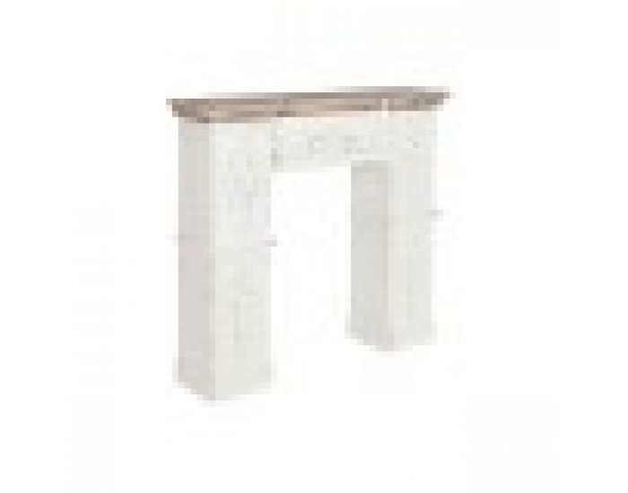Предна част на камината Home ESPRIT Ела Дървен MDF 120 x 29,5 x 116 cm