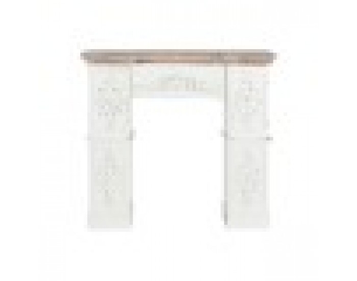 Предна част на камината Home ESPRIT Ела Дървен MDF 120 x 29,5 x 116 cm
