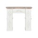 Предна част на камината Home ESPRIT Ела Дървен MDF 120 x 29,5 x 116 cm