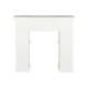 Предна част на камината Home ESPRIT Ела Дървен MDF 120 x 29,5 x 116 cm