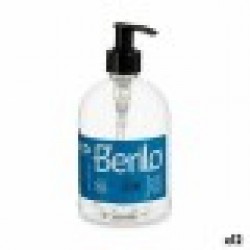 Дозатор за Сапун Черен Прозрачен Пластмаса 500 ml (12 броя) - Berilo