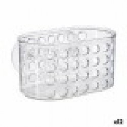Закачалка за Душа 15,8 x 8,5 x 8 cm Прозрачен PVC полистирен (12 броя) - Berilo