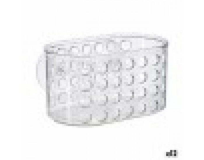 Закачалка за Душа 15,8 x 8,5 x 8 cm Прозрачен PVC полистирен (12 броя)