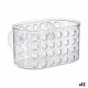 Закачалка за Душа 15,8 x 8,5 x 8 cm Прозрачен PVC полистирен (12 броя)