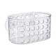 Закачалка за Душа 15,8 x 8,5 x 8 cm Прозрачен PVC полистирен (12 броя)